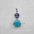 Wholesale 925 Sterling Silver Pendants Gemstone Pendants